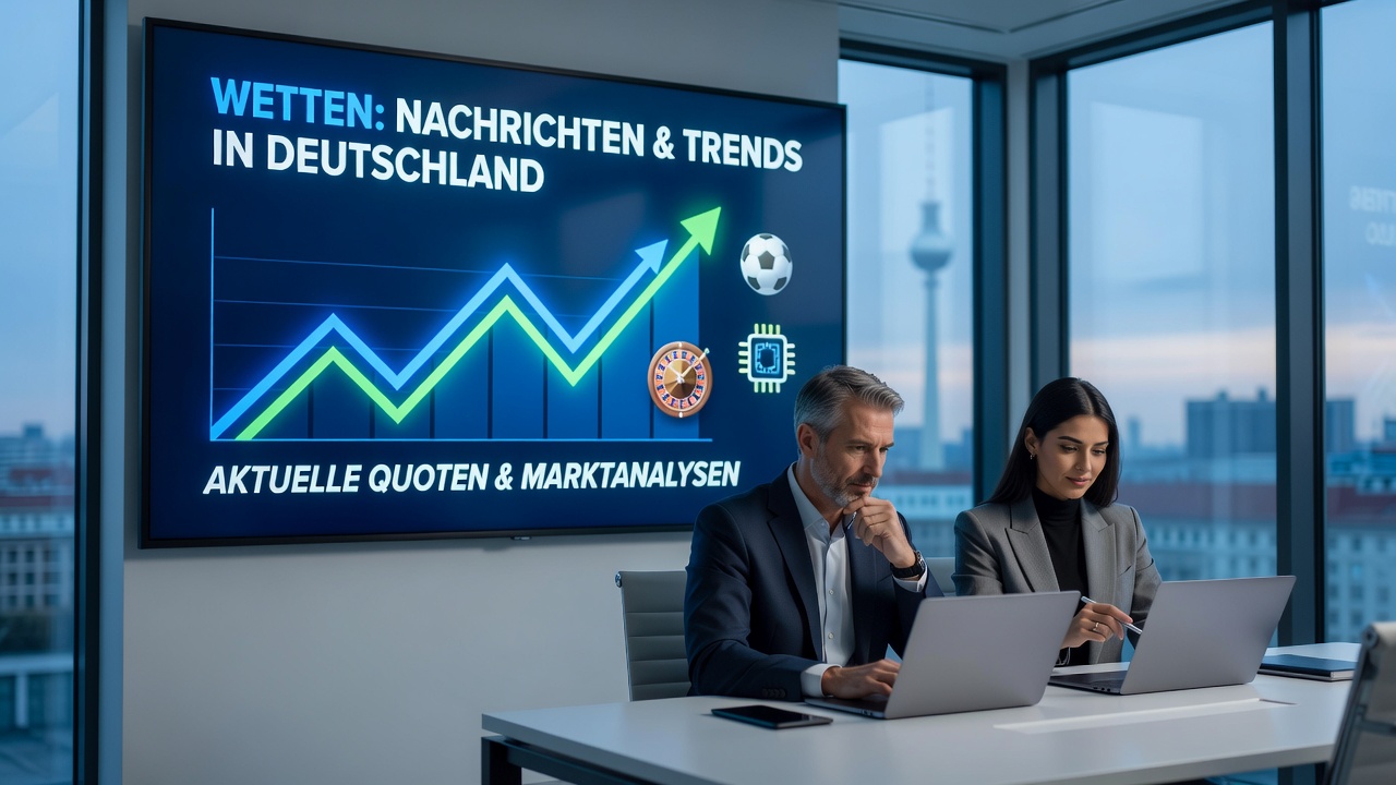 Grafik zur Verteilung des Online-Glücksspielmarktes in Deutschland mit Fokus auf regulierte und unregulierte Segmente