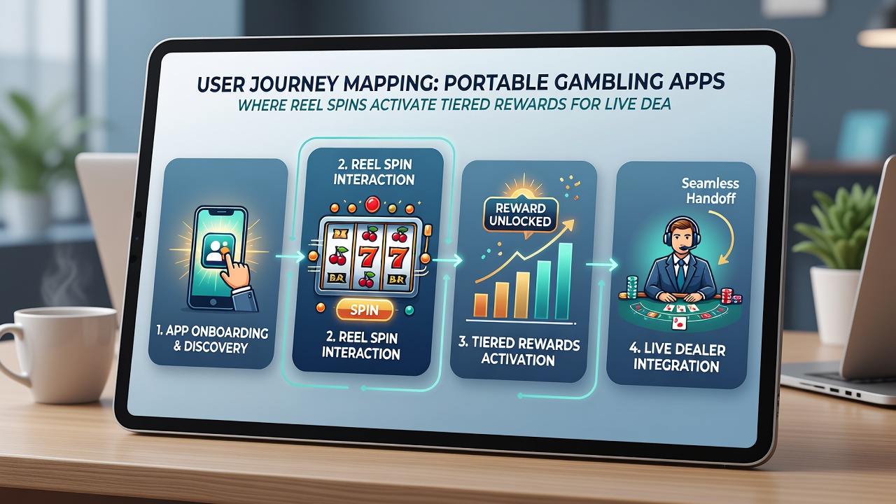 Visualisierung von Belohnungskaskaden zwischen Slots, Live-Dealer und Sportwetten in einer App